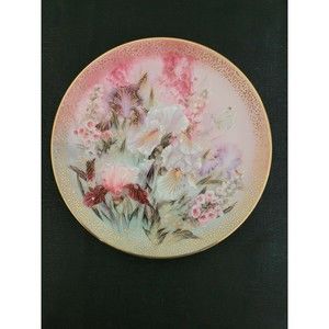 Iris Quartet Lena Liu Symphony Of Shimmering Beauty WS George Collector's Plate